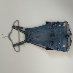 Indigo Blue maternity shortalls
